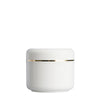 100ml White Plastic Cos Pot