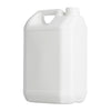 5000ml White Plastic Jerrycan