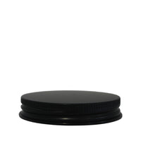 58mm Black Aluminium Wadded Cap