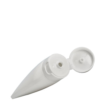 100ml White Soft Tube & 20mm White Flip Top