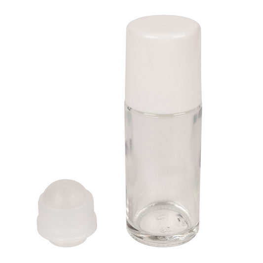 50ml Clear Glass Rollon Btl ()
