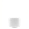 50ml White Plastic Cos Pot