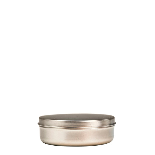 50ml Aluminium Pot & Alum Push On Lid