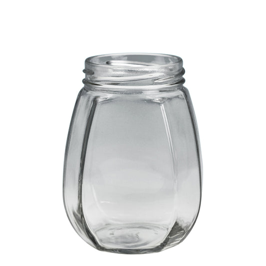 385ml Facetted Jar (63mm)