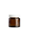 65ml Amber Cos Pot (48mm) (65ml capacity)