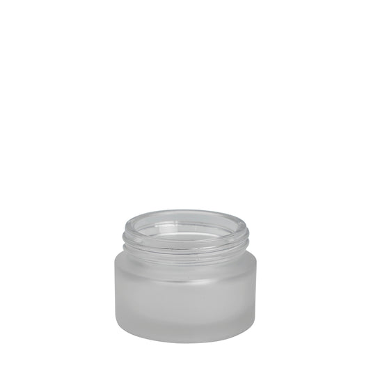 30g Frosted Cos Pot (45mm) (30ml capacity)