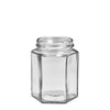 195ml Hex Jar (58mm)