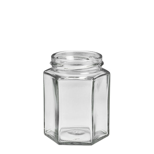 195ml Hex Jar (58mm)