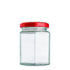 195ml Hex Jar (58mm)
