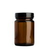 125ml Amber Cos Pot (48mm) (125ml capacity)