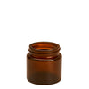 65ml Amber Cos Pot (48mm) (65ml capacity)