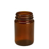 125ml Amber Cos Pot (48mm) (125ml capacity)