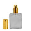 60ml Clear Rectan Cologne Btl (18mm)