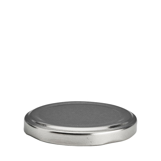 63mm Silver Metal Twist Cap