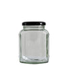 380ml Diamond Hex Jar (63mm)