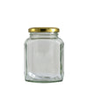 380ml Diamond Hex Jar (63mm)