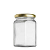 285ml Hex Jar (63mm)