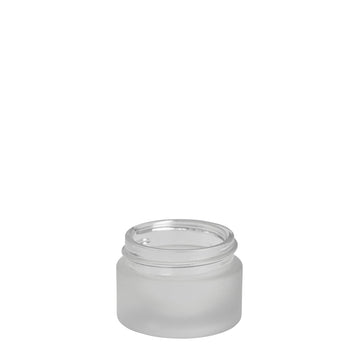 15ml Frosted Cos Pot (40mm) (15ml capacity)