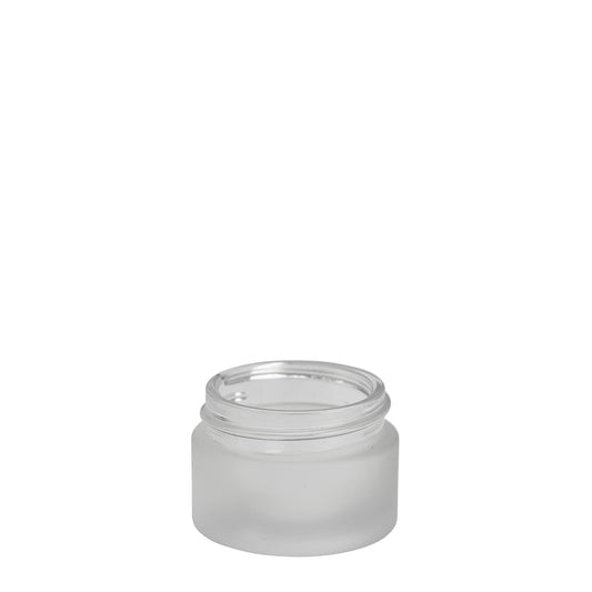15ml Frosted Cos Pot (40mm) (15ml capacity)
