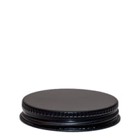 51mm Black Aluminium Wadded Cap (0.3mm thick)