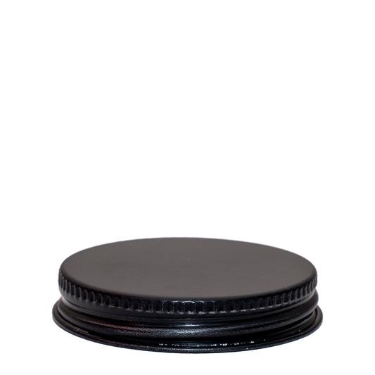 51mm Black Aluminium Wadded Cap (0.3mm thick)