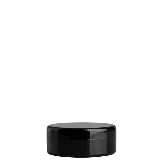20ml Black Plastic Cos Pot