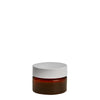 15ml Amber Cos Pot (40mm) (15ml capacity)
