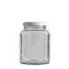 380ml Diamond Hex Jar (63mm)