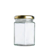 195ml Hex Jar (58mm)
