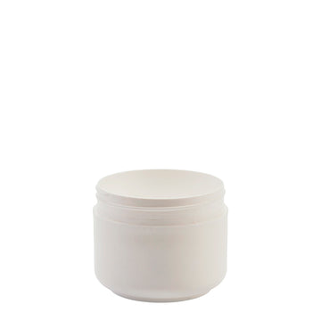 50ml White Plastic Cos Pot