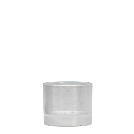 6ml Clear Dosage Cup (1ml graduations)