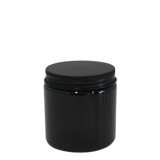 120ml Amber Cos Pot (58mm) (120ml capacity)