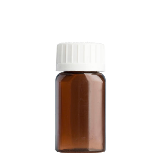 30ml Amber Prem PETG Tablet (24mm)