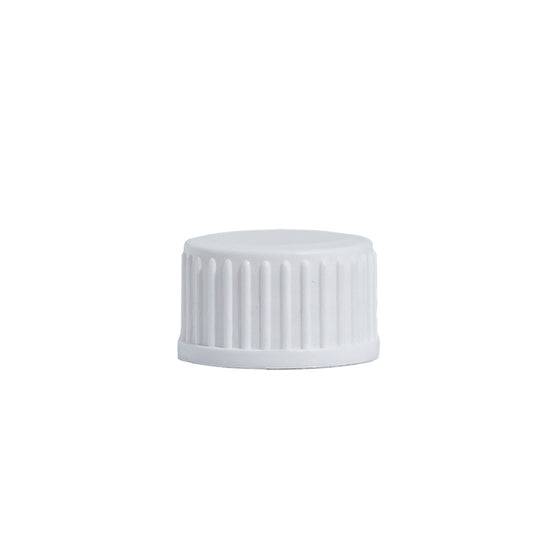 18mm White Non Tamper Foam Wadded Cap