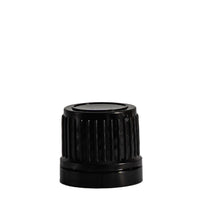 18mm Black Tampertel Wadded Cap