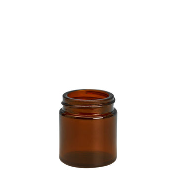 30ml Amber Cos Pot (38mm) (30ml capacity)