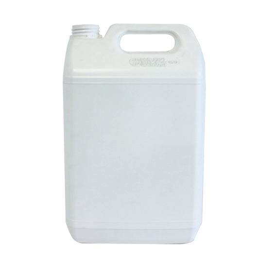 5000ml White Plastic Jerrycan