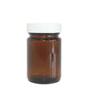 125ml Amber Cos Pot (48mm) (125ml capacity)