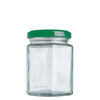 195ml Hex Jar (58mm)
