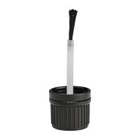 18mm Black Brush & Cap for 10/15ml