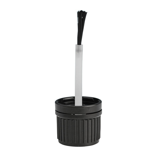18mm Black Brush & Cap for 10/15ml