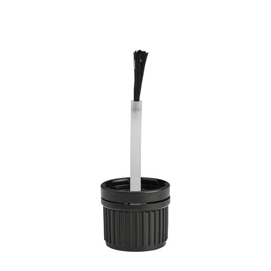 18mm Black Brush & Cap for 10/15ml