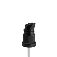 18mm Black Lotion Pump & Black Clip O/C (Germany)