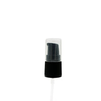18mm Black Lotion Pump & Clear O/C (alt. style)