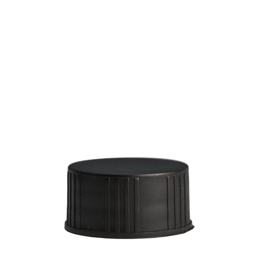 20mm Black Wadded Cap