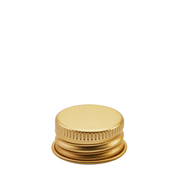 24mm Gold Aluminium Wadded Cap