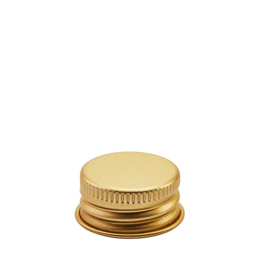 24mm Gold Aluminium Wadded Cap