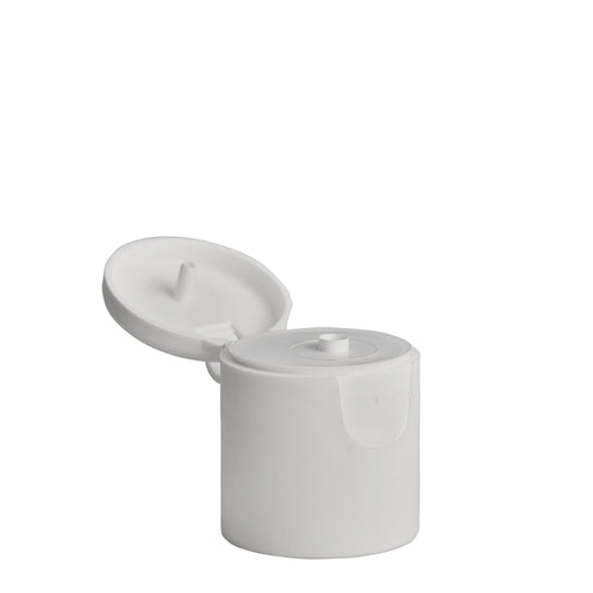 24mm White Smooth Flip Top (Flexicon)