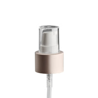 24mm BA/White Top Cos Lotion Pump & Clear O/C