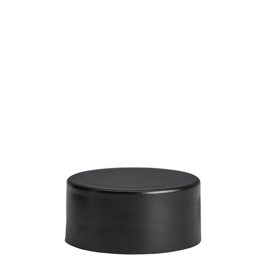 24mm Black Wadded Cap